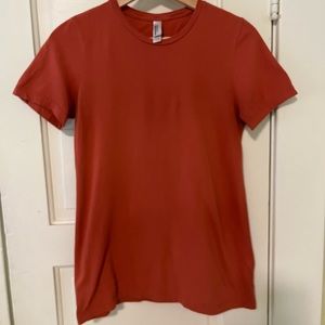 American Apparel Original Fine Jersey Classic Women’s Tee in Orange